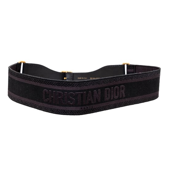 Christian Dior Breiter Canvasgürtel – 20er - Image 2