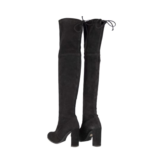 Stuart Weitzman Overknee-Stiefel aus Wildleder – 10er - Image 2