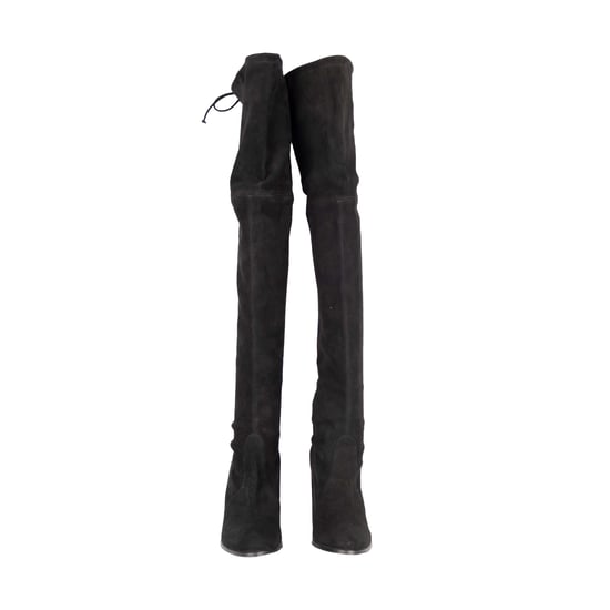 Stuart Weitzman Overknee-Stiefel aus Wildleder – 10er - Image 3