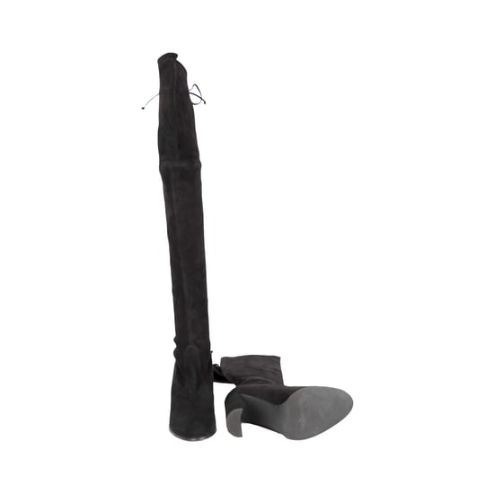 Stuart Weitzman Overknee-Stiefel aus Wildleder – 10er - Image 5