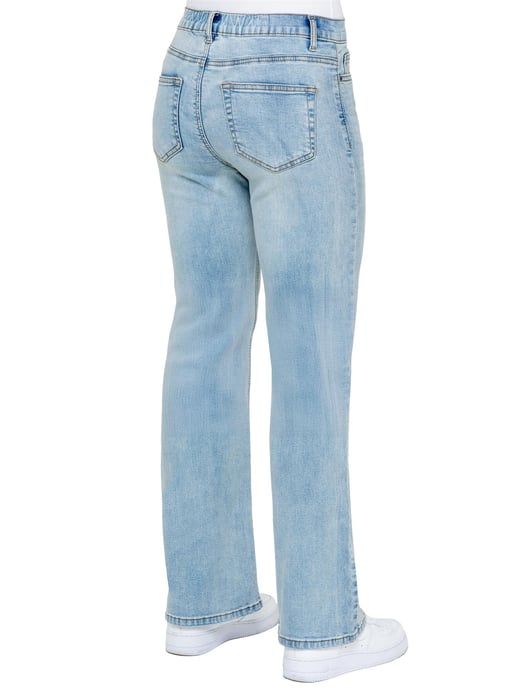 Enzo | Damen-Jeans mit Weitem Bein - Image 3