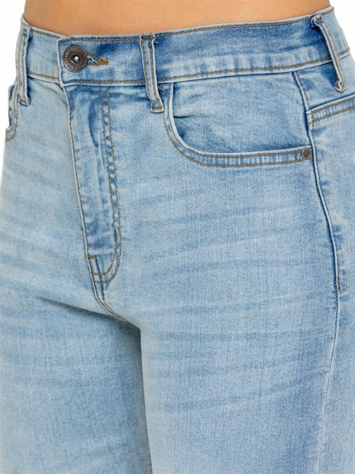 Enzo | Damen-Jeans mit Weitem Bein - Image 4