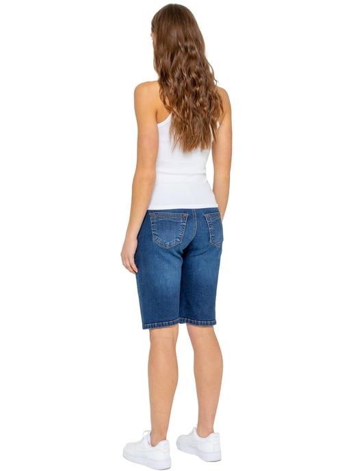 Enzo | Lange Denim-Shorts für Damen - Image 6