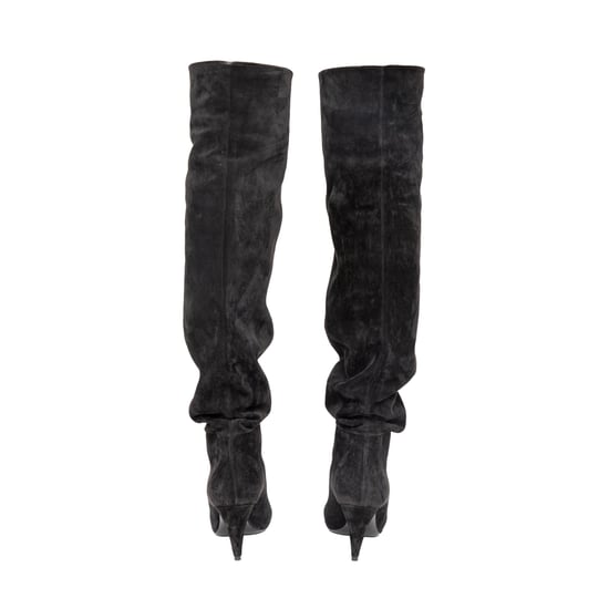 Saint Laurent Era 85 Overknee-Stiefel aus Wildleder – 10er - Image 4