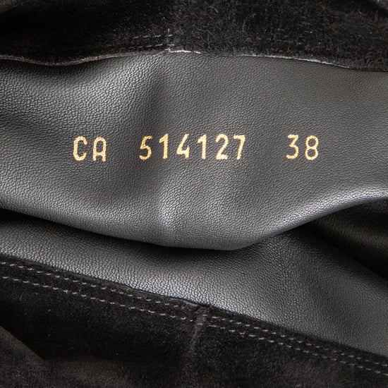 Saint Laurent Era 85 Overknee-Stiefel aus Wildleder – 10er - Image 6