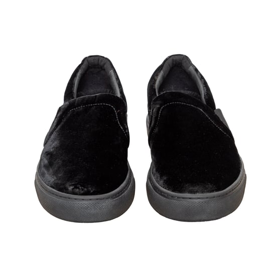 Lanvin Slip-on-Sneakers aus Samt – 10er - Image 3