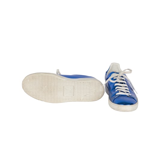 Louis Vuitton Metallic-Blaue Sneakers - 10er - Image 5