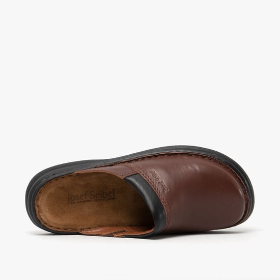 Josef Seibel Max Herren Clogs Brandy - Image 3