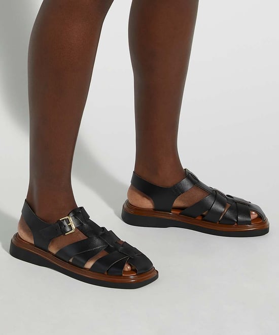 Dune Damen Lisherman - Flache Fischer-Sandalen - Image 3