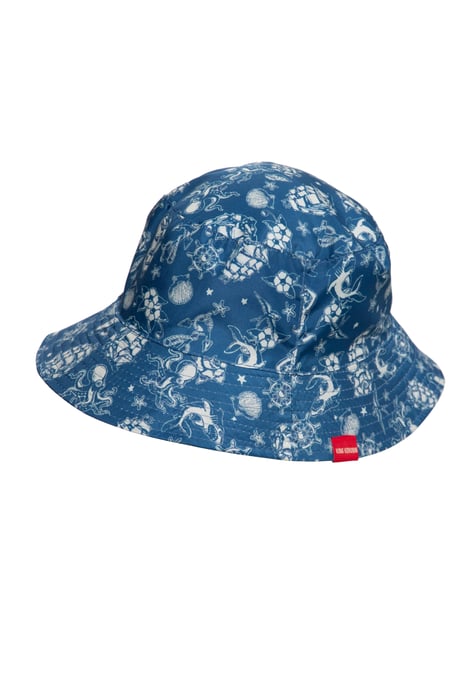 King Kerosin Herren Bucket Hat Sailor blau - Image 1