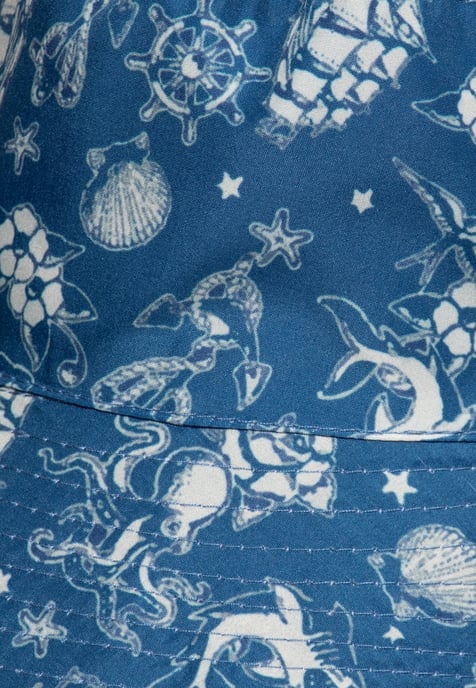 King Kerosin Herren Bucket Hat Sailor blau - Image 4