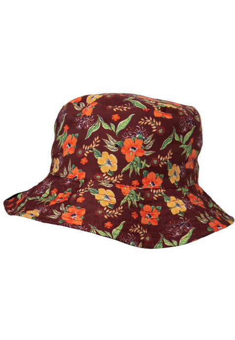 King Kerosin Herren Bucket Hat Hibiscus geblümt - Image 2