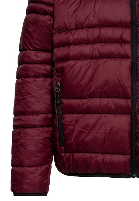 Oklahoma Herren Steppjacke bordeaux - Image 4