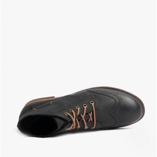 Josef Seibel Sienna 74 Damen Leder Stiefeletten Schwarz - Image 4