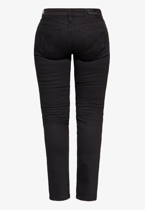 Amor, Truth & Trust Damen 5-Pocket Jeans Allrounder Stella schwarz - Image 2