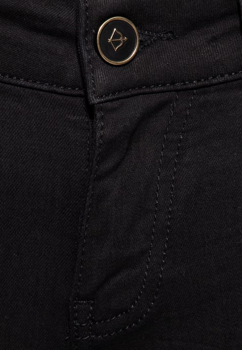 Amor, Truth & Trust Damen 5-Pocket Jeans Allrounder Stella schwarz - Image 5