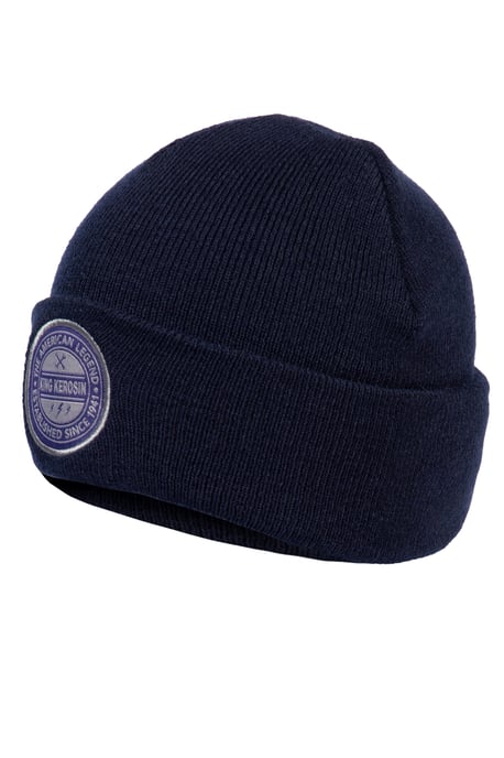 King Kerosin Herren Strickmütze American Legend navy - Image 2