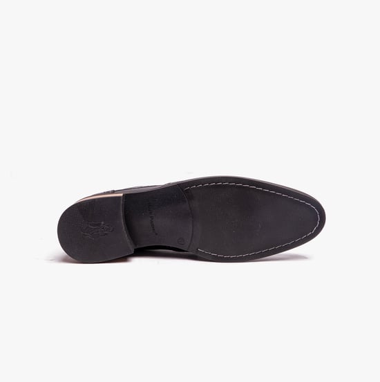 Hush Puppies Dustin Herren Brogue Schuhe Schwarz - Image 5