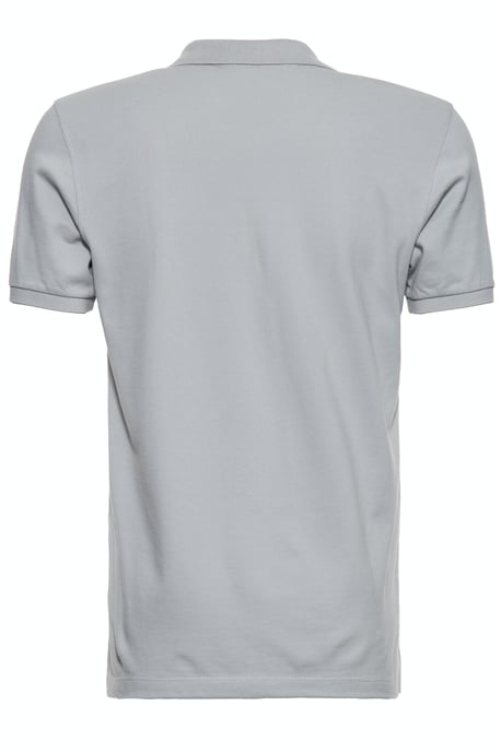 Way of Glory Herren WAY OF GLORY Herren Premium Poloshirt aus hochwertigem Pikee grau - Image 3
