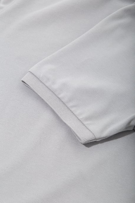 Way of Glory Herren WAY OF GLORY Herren Premium Poloshirt aus hochwertigem Pikee grau - Image 5