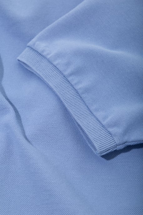 Way of Glory Herren WAY OF GLORY Herren Premium Poloshirt aus hochwertigem Pikee hellblau - Image 5
