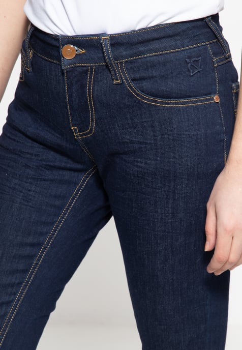 Amor, Truth & Trust Damen 5-Pocket Jeans Stella rinsed - Image 4