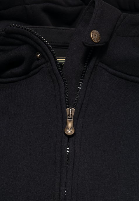 King Kerosin Herren Outdoor Sweatjacke K.K. Adventure Gear schwarz - Image 4