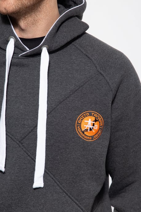 Akito Tanaka Herren Kapuzen Sweater Attraction anthrazit - Image 4