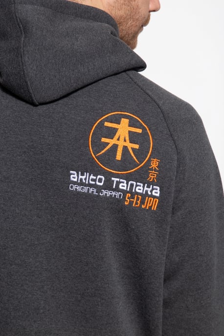 Akito Tanaka Herren Kapuzen Sweater Attraction anthrazit - Image 5