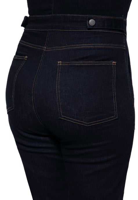 Queen Kerosin Damen Workwear Overall Denim - Image 4