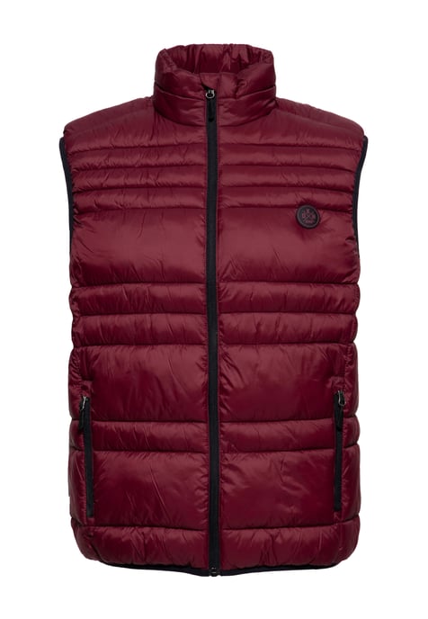 Oklahoma Herren Steppweste bordeaux - Image 1