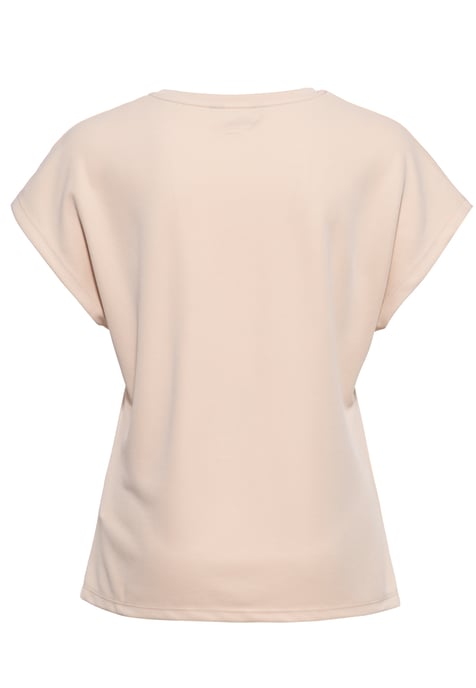 Queen Kerosin Damen T-Shirt California ecru - Image 2