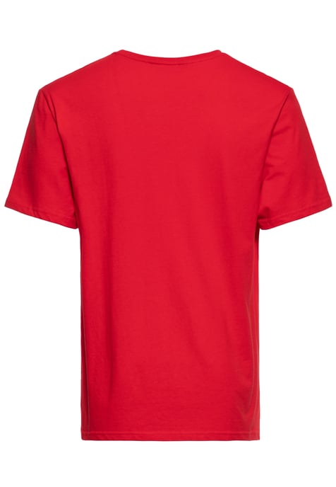 King Kerosin Herren T-Shirt Man in Black rot - Image 2
