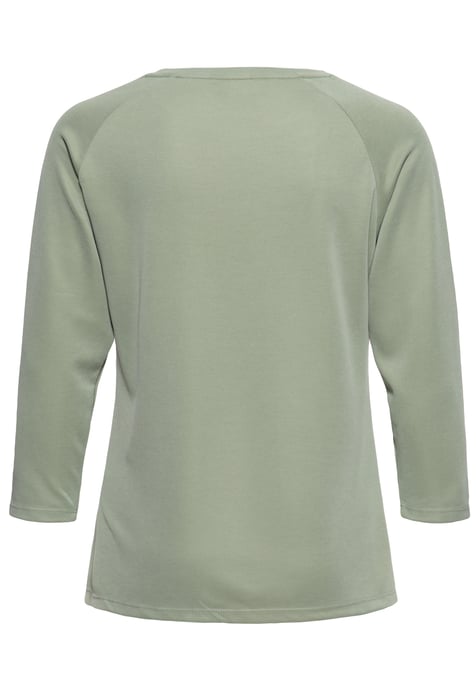 Queen Kerosin Damen Langarmshirt California grün - Image 2