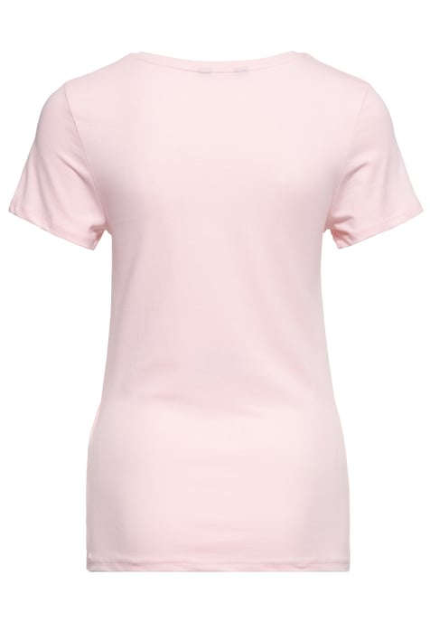 Queen Kerosin Damen Classic T-Shirt Trust no One pink - Image 2