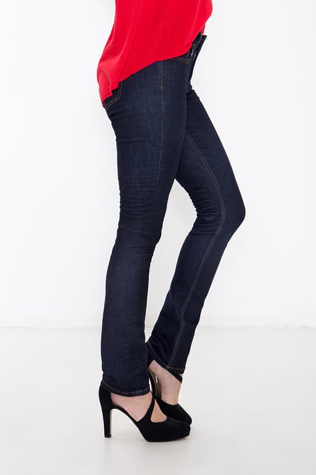 Amor, Truth & Trust Damen ATT JEANS Basic Slim Fit Jeans in leichter Waschung Belinda rinsed - Image 3