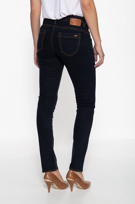 Amor, Truth & Trust Damen Damenjeans Zoe dunkelblau - Image 3