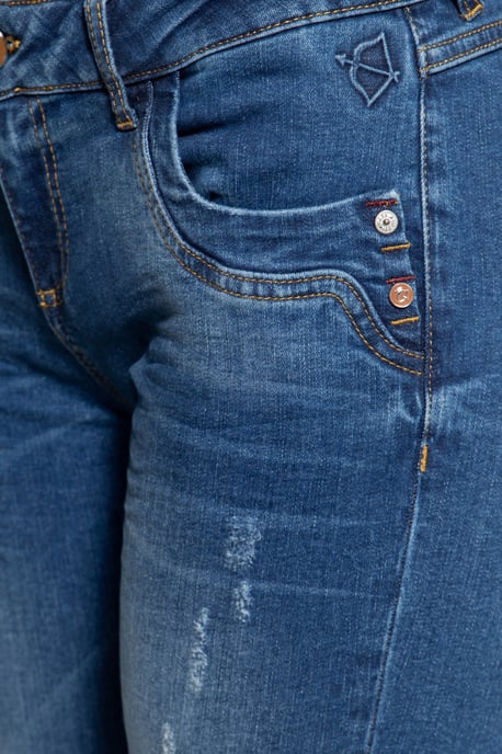 Amor, Truth & Trust Damen 5-Pocket Jeans im femininen Slim Fit Leoni Mid - Image 3
