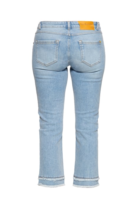 Amor, Truth & Trust Damen Cropped Flare Jeans Brenda hellblau - Image 2
