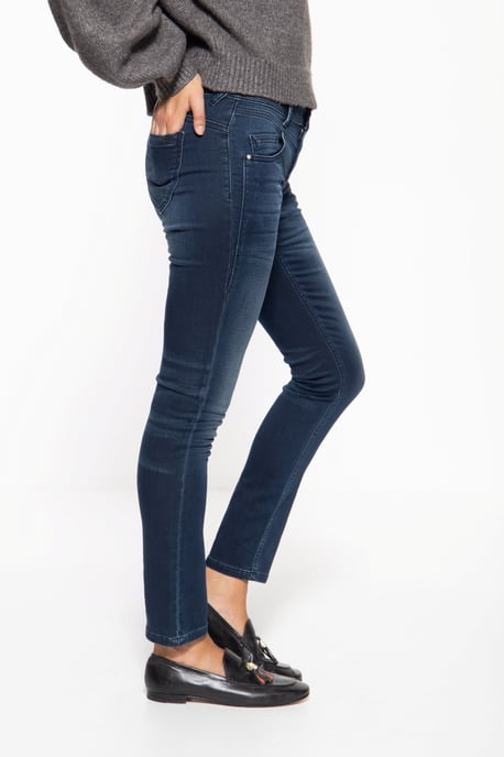 Amor, Truth & Trust Damen Slim Fit Jogpants im 5-Pocket Design Zoe Jog Denim - Image 2