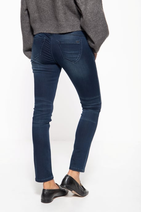 Amor, Truth & Trust Damen Slim Fit Jogpants im 5-Pocket Design Zoe Jog Denim - Image 3