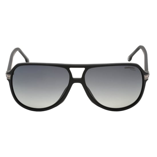 Carrera – Polarisierte Sonnenbrille „SF“ in Mattschwarz mit grauem Rahmen - Image 1