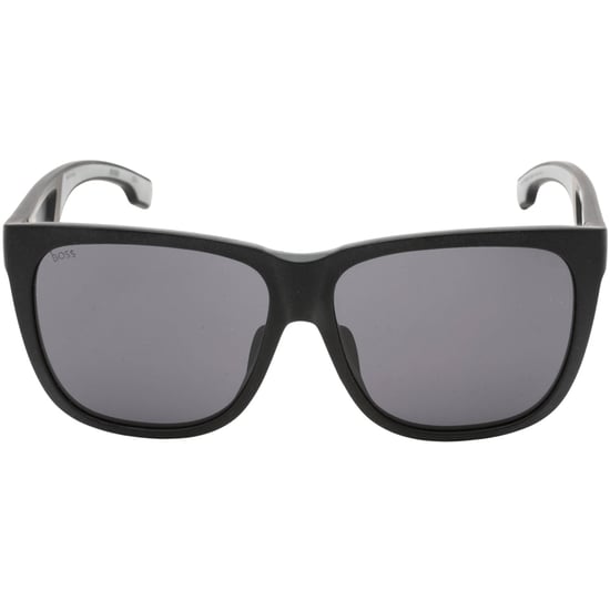Hugo Boss – Sonnenbrille mit grauen Gläsern und schwarzen Details - Image 1