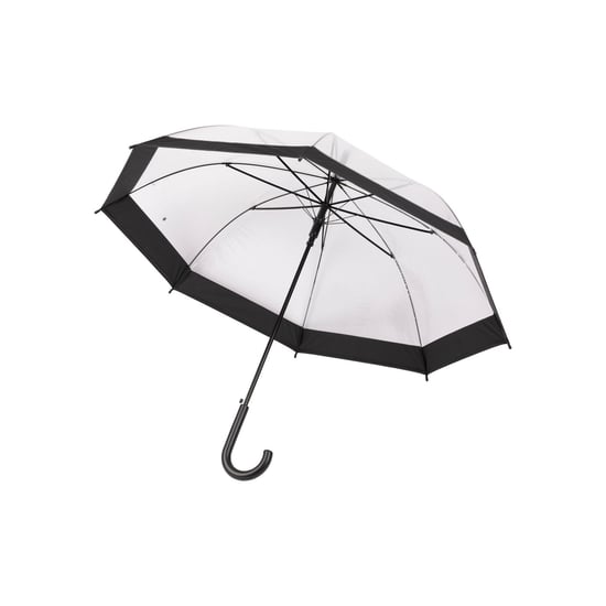 Trespass - Herren/Damen Unisex "Rainfall" Transparent POE Stockschirm (Schwarz) - Image 2