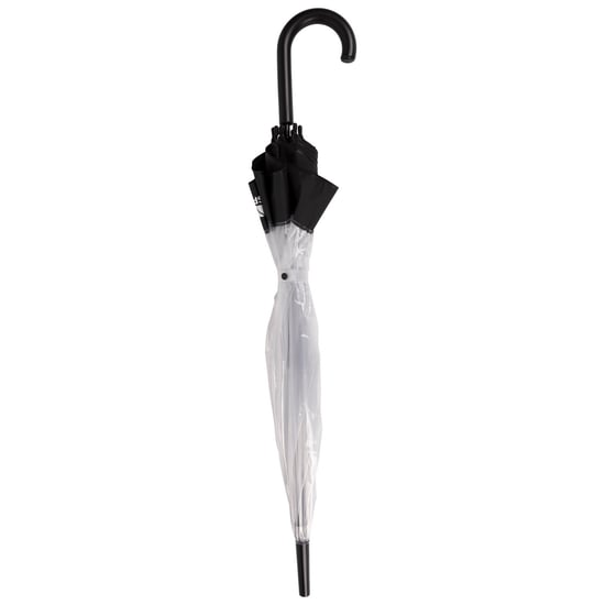Trespass - Herren/Damen Unisex "Rainfall" Transparent POE Stockschirm (Schwarz) - Image 4