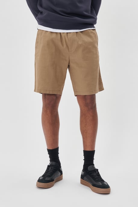 Shorts Gerade Passform khaki - Image 2