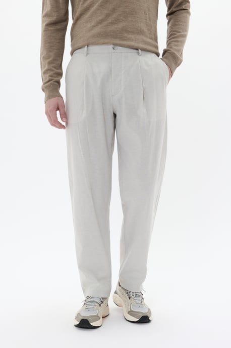 Casual Hose Gerade Passform grey - Image 2