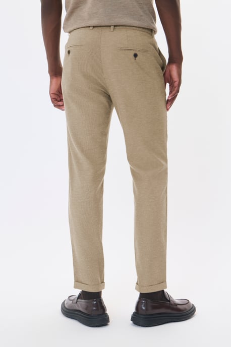 Casual Hose Gerade Passform melange - Image 2