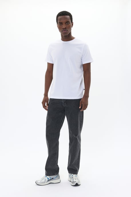 T-shirt Gerade Passform grey white - Image 1