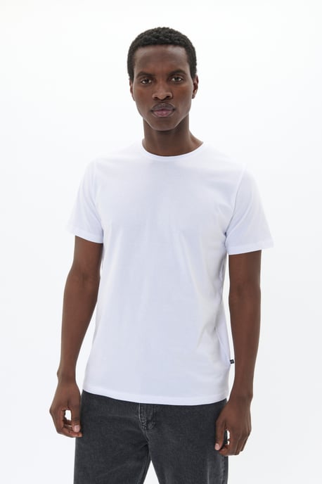 T-shirt Gerade Passform grey white - Image 2